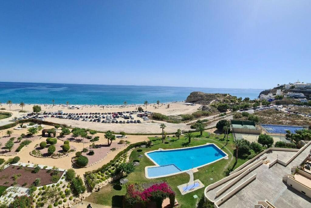 Top-floor Beachfront With Parking, Pool, & Spacious Sea-view Balcony * Villajoyosa